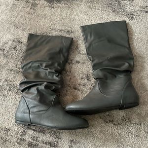 Never worn slouchy boots!